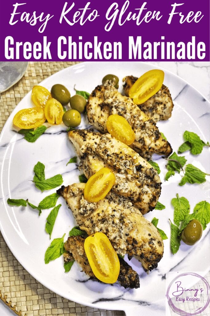 keto greek chicken marinade