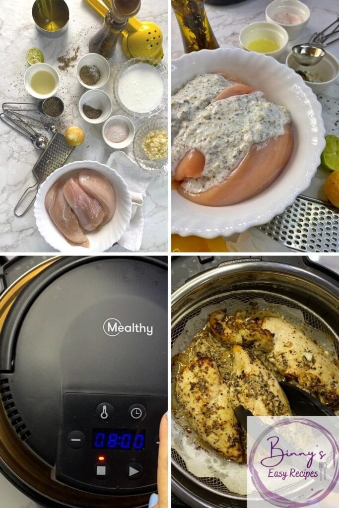 Step By Step Instructions of Greek Chicken Marinade