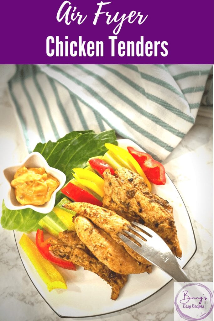 Easy Air Fryer Chicken Tenders