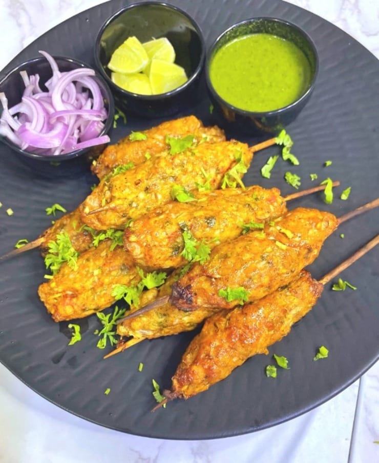 Easy Air Fryer Seekh Kabab