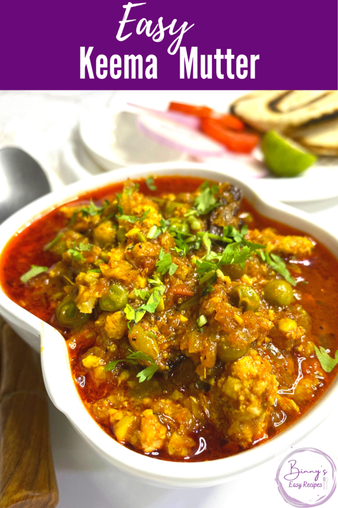 Easy Keema Mutter Pin