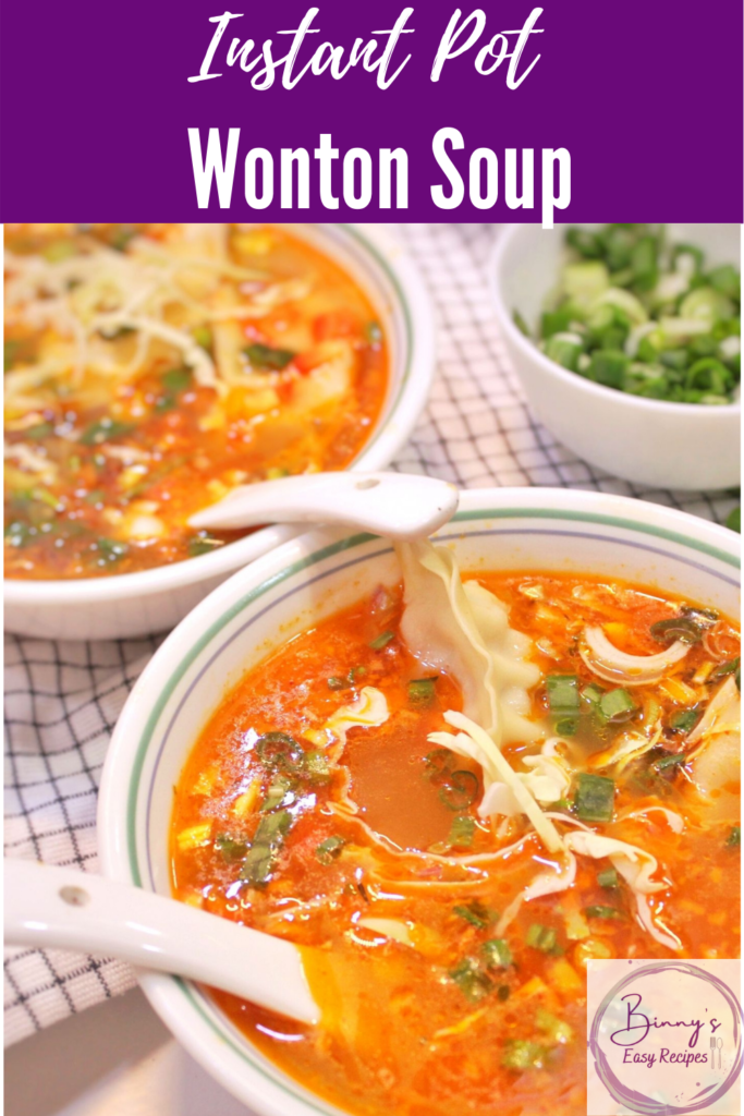 Wonton Soup Vegetarian