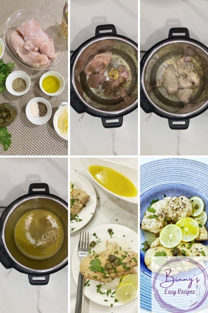 Step by Step Chicken Piccata