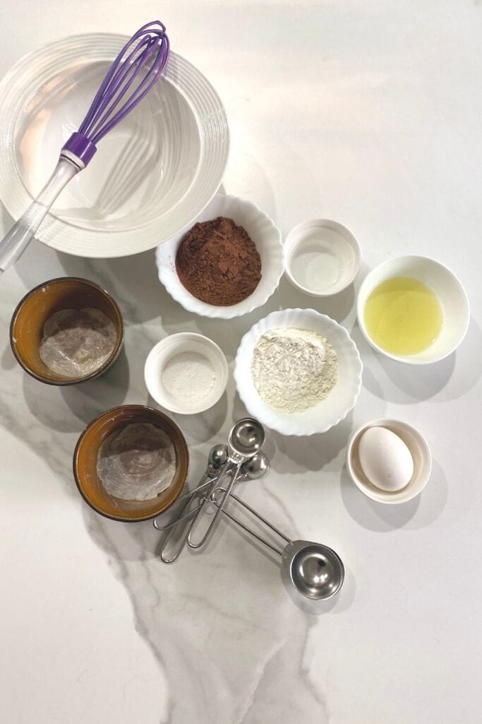 Ingredients for the Easy Cup Cake