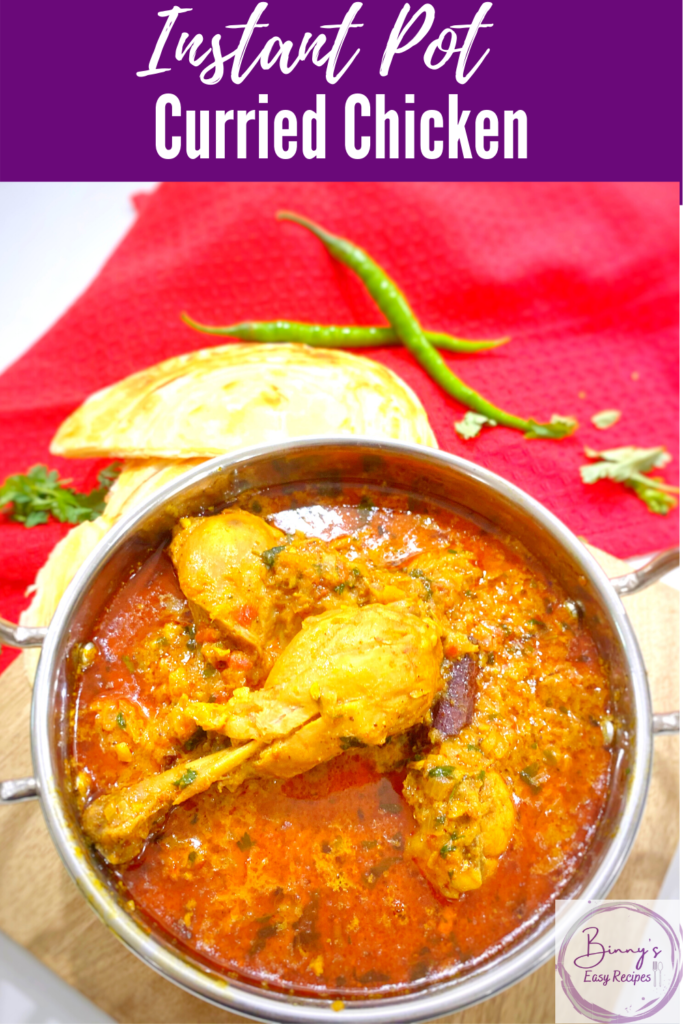 Curried Chicken Pinterest Pin