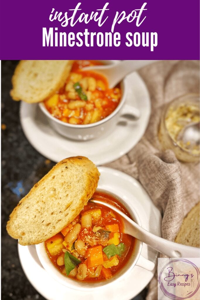 Minestrone soup