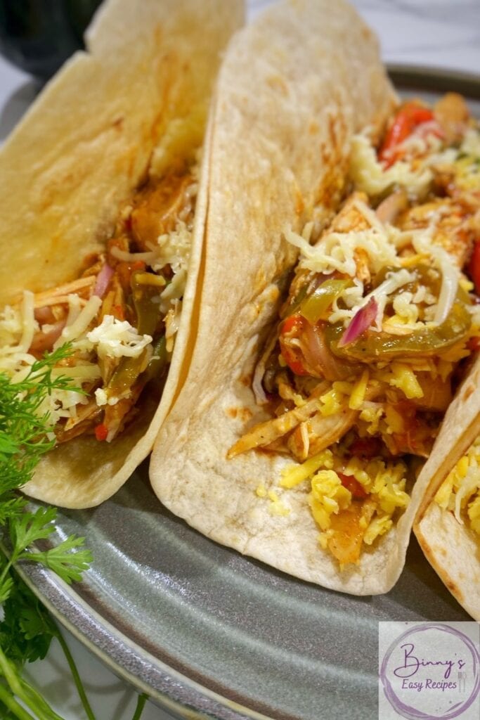 Easy Chicken Fajitas