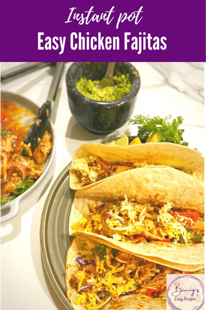 Easy Chicken Fajitas