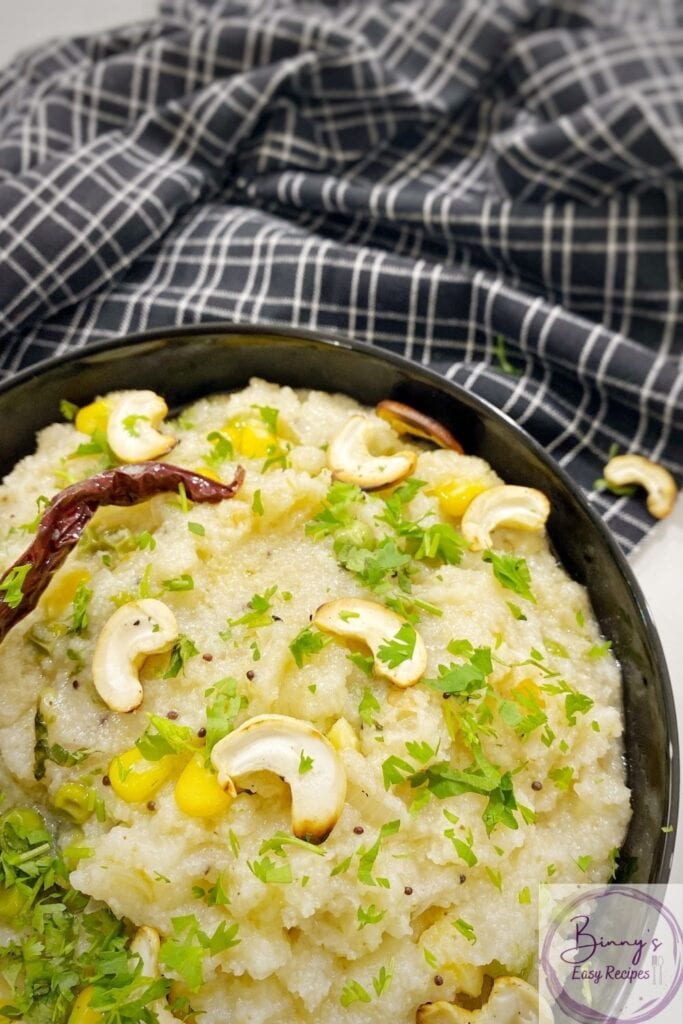 Instant pot Upma 