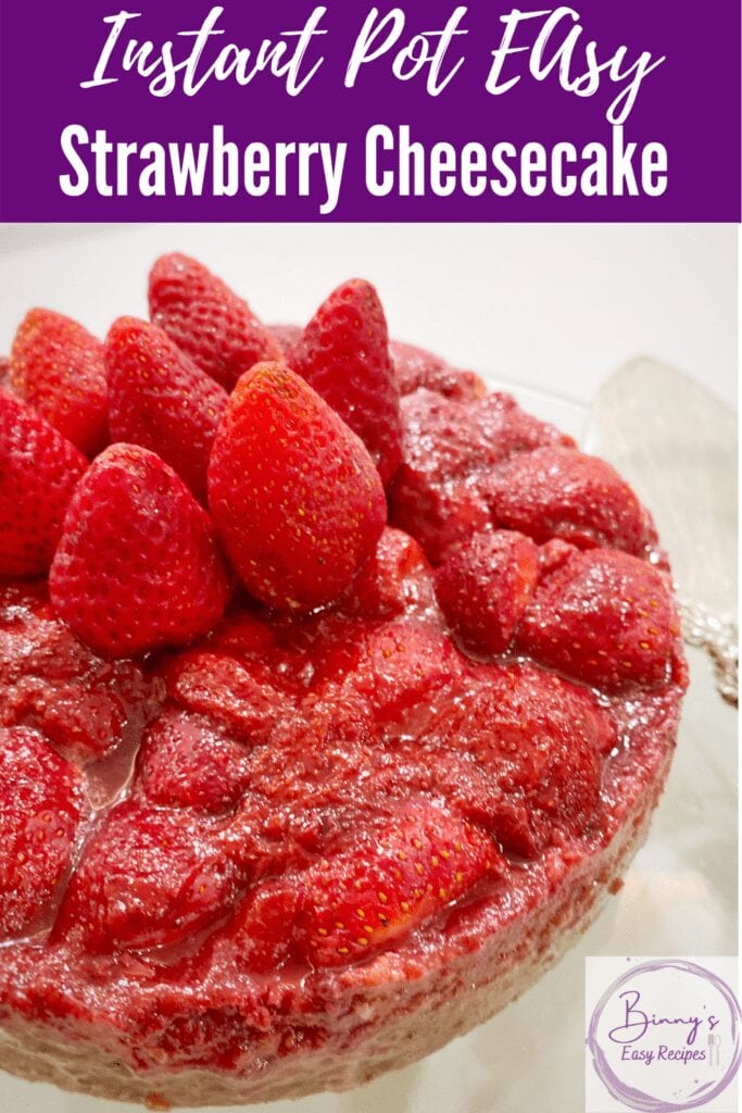 Easy Strawberry Cheesecake -30 minute