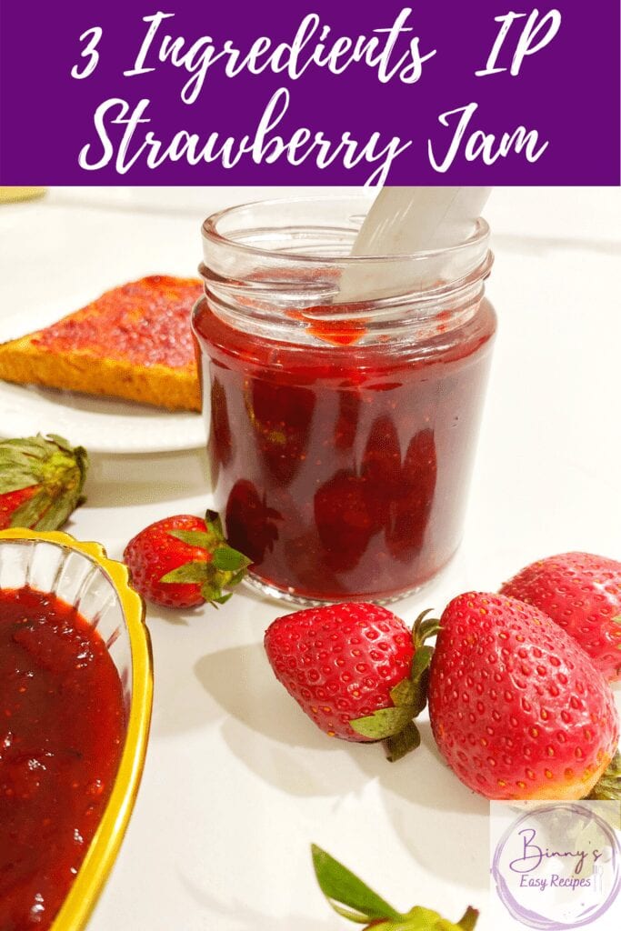 Strawberry jam Instant pot