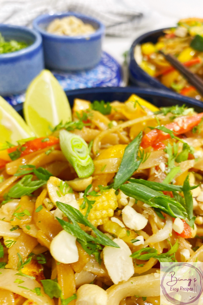 Instant Pot Pad Thai Vegetarian