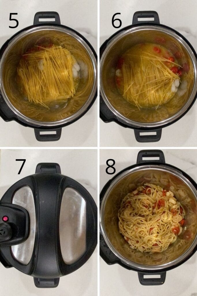 Step by Step of Shrimp Scampi