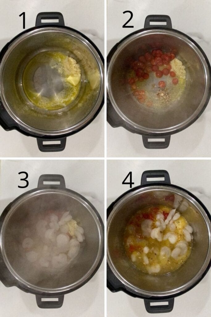 Step by Step Shrimp Scampi